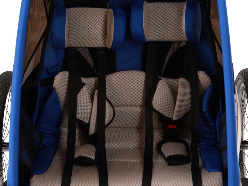 Bike trailer 2-seater for baby JOY