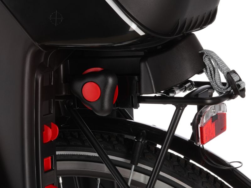 Child bike seat rear GRIZZLED CFS