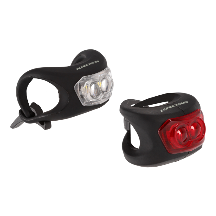 Set of bicycle lights SILICONE SET